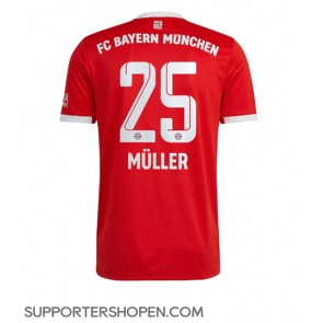 Bayern Munich Thomas Muller #25 Hemma Matchtröja 2022-23 Kortärmad